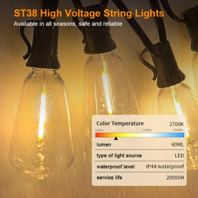 LED户外灯 - HCP080 ST38高压灯串LED
